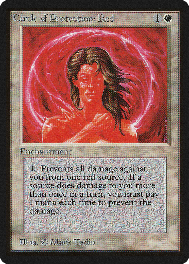 Circle of Protection: Red (LEB-)  - Limited Edition Beta