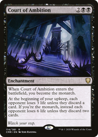 Court of Ambition (CMR-114)  - Commander Legends