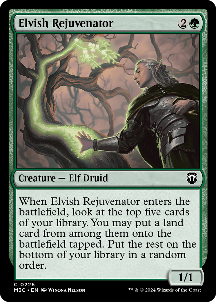 Elvish Rejuvenator (M3C-226)  - Modern Horizons 3 Commander