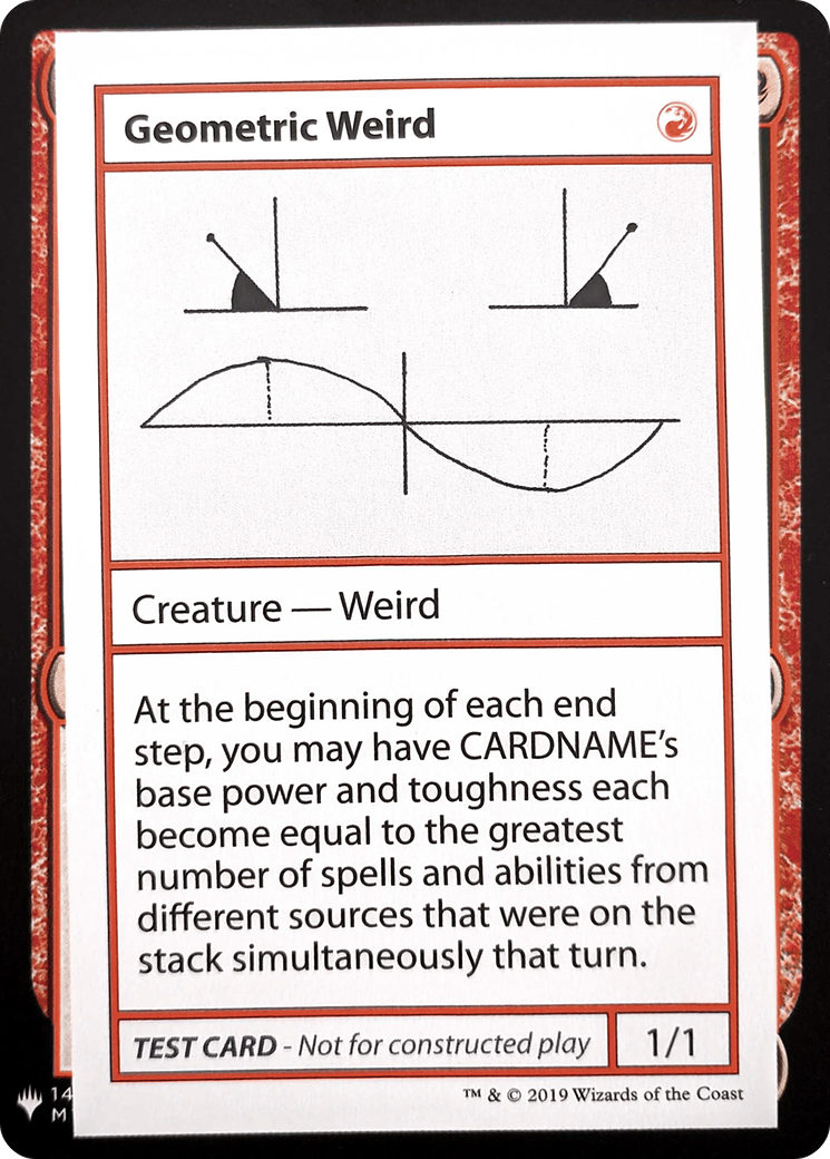 Geometric Weird [Mystery Booster Playtest Cards]