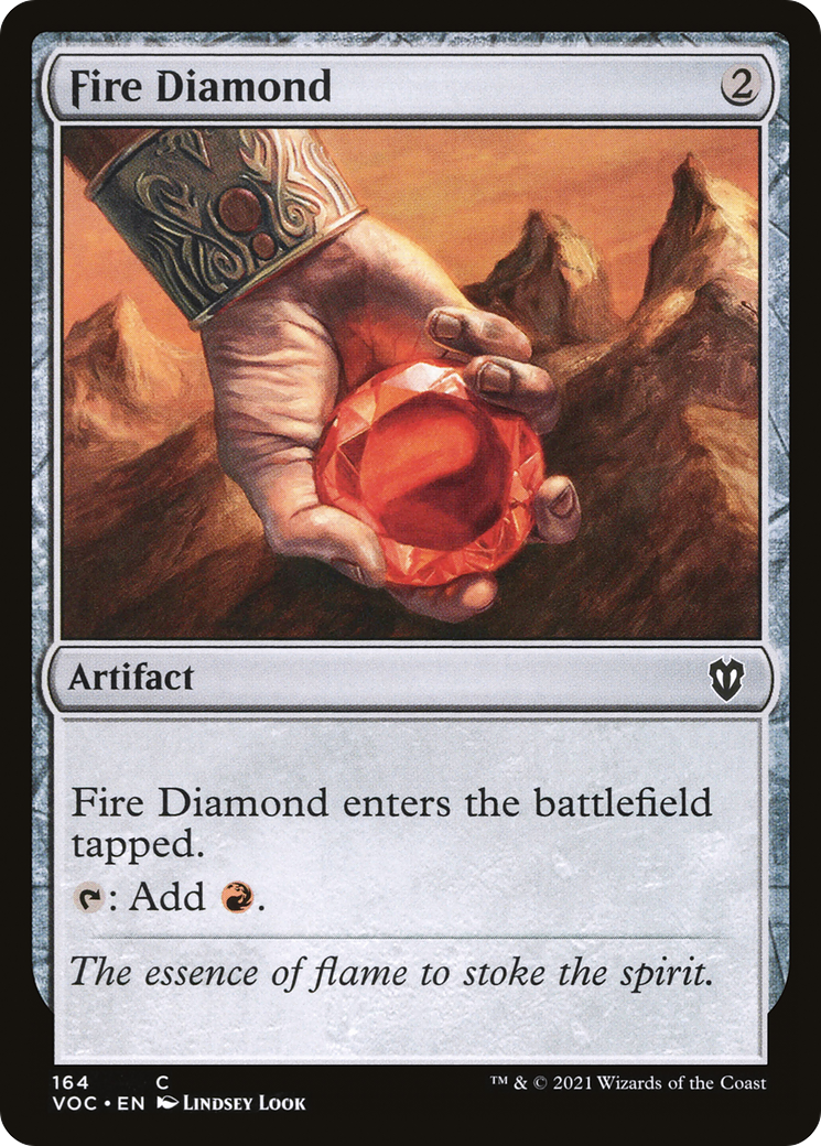 Fire Diamond (VOC-164)  - Crimson Vow Commander
