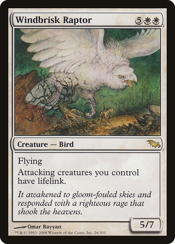 Windbrisk Raptor (SHM-026)  - Shadowmoor