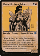 Kalain, Reclusive Painter (Showcase) (AFR-342)  Foil - Adventures in the Forgotten Realms: (Showcase)
