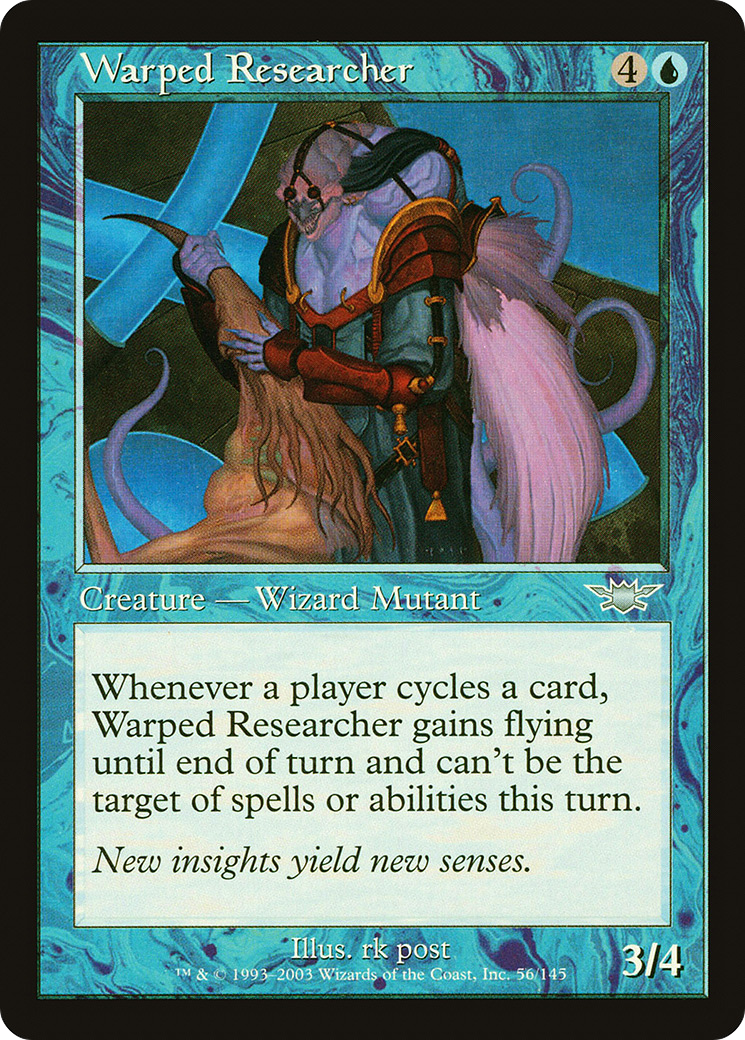 Warped Researcher (LGN-056)  Foil - Legions