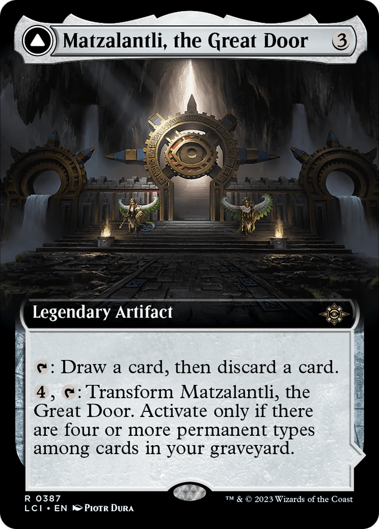 Matzalantli, the Great Door (Extended Art) (LCI-387)  - The Lost Caverns of Ixalan: (Extended Art)