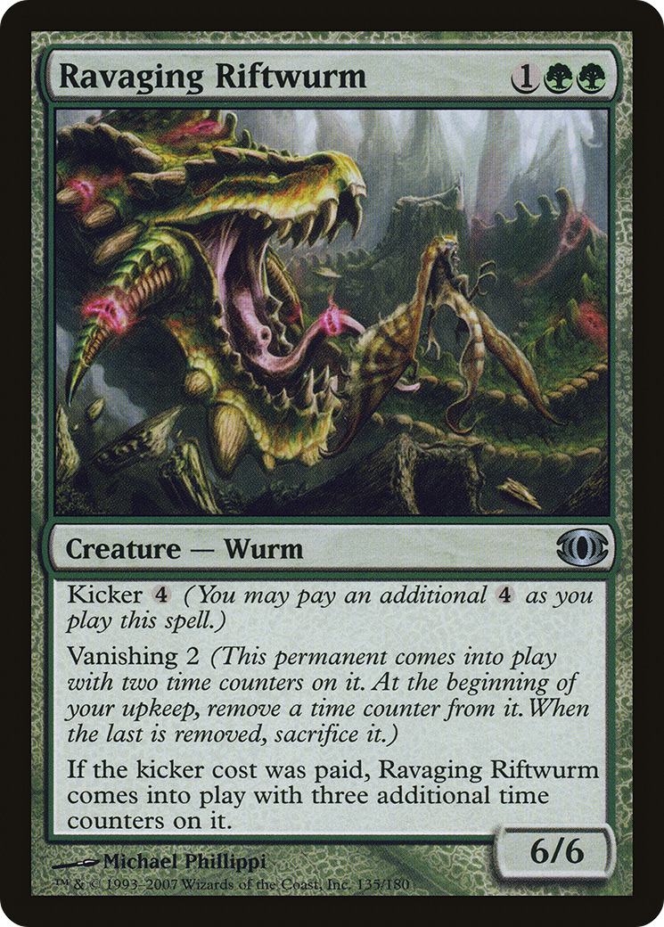 Ravaging Riftwurm (FUT-135)  Foil - Future Sight