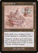 Defense Grid (Schematic) (BRR-076)  Foil - The Brothers' War Retro Artifacts