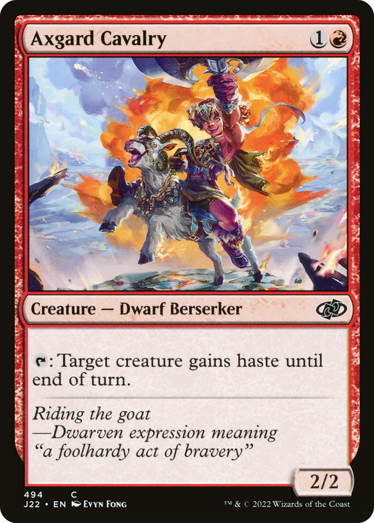 Axgard Cavalry (J22-494)  - Jumpstart 2022