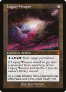 Legacy Weapon (Retro Frame) (DMR-383)  Foil - Dominaria Remastered