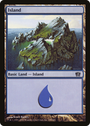 Island (338) (8ED-338★) - Eighth Edition Foil