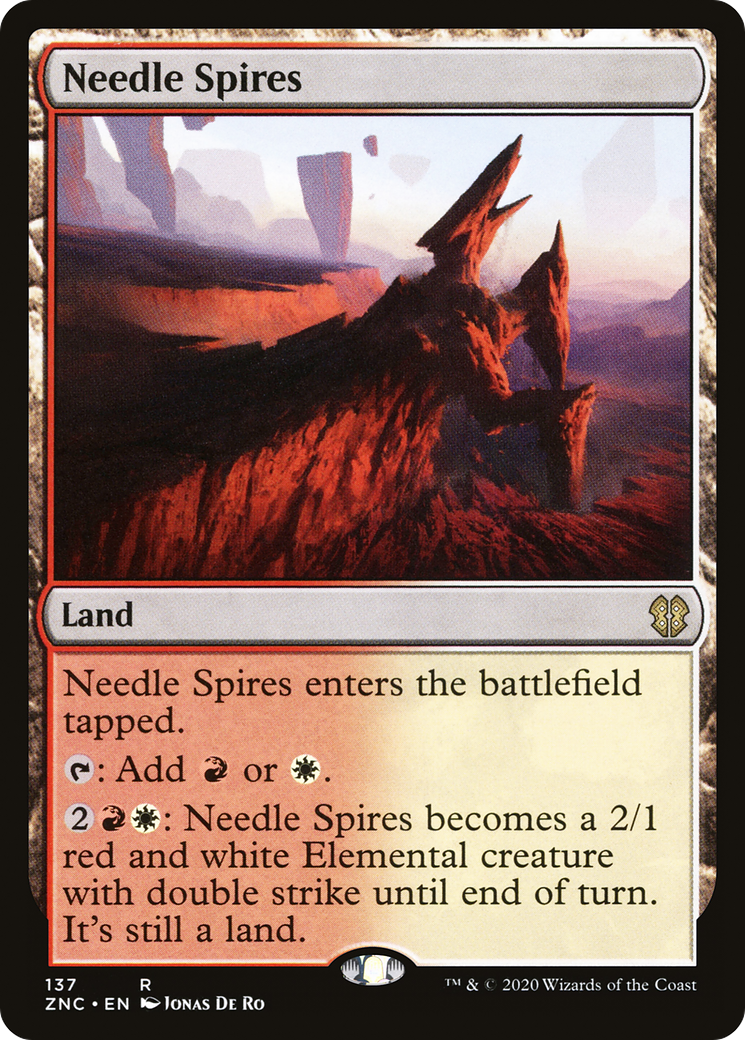 Needle Spires (ZNC-137)  - Zendikar Rising Commander