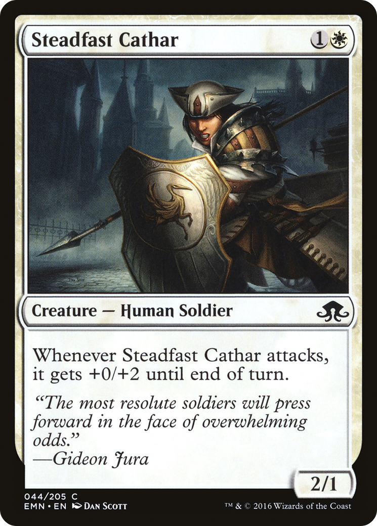Steadfast Cathar (EMN-044)  - Eldritch Moon