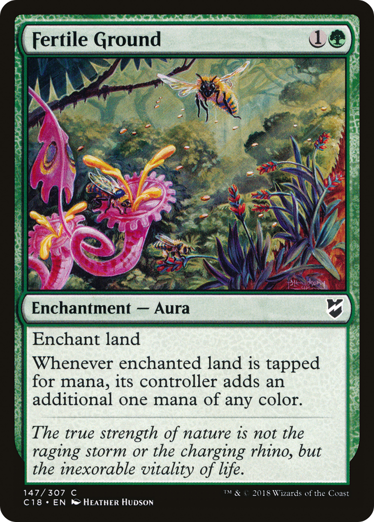 Fertile Ground (C18-147)  - Commander 2018