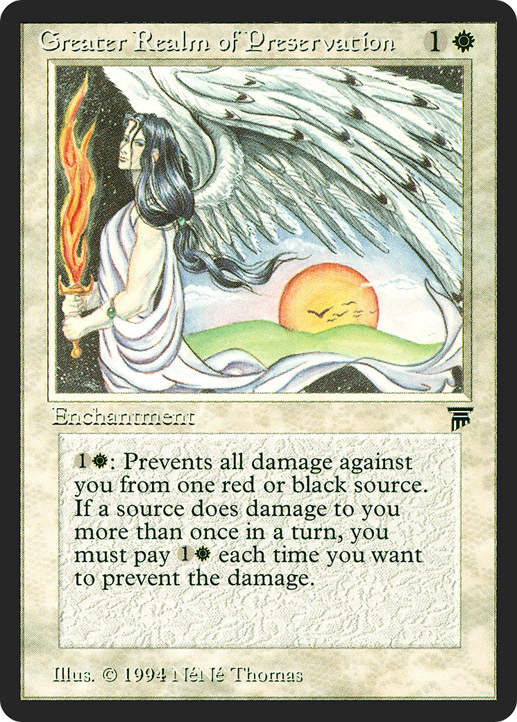 Greater Realm of Preservation (LEG-)  - Legends