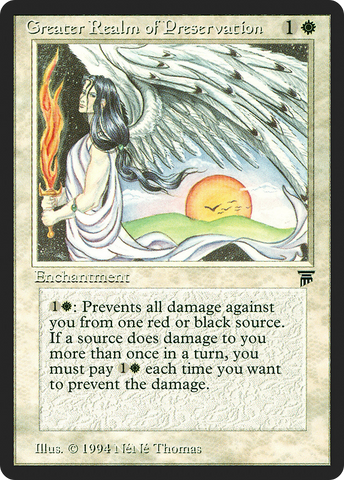 Greater Realm of Preservation (LEG-)  - Legends