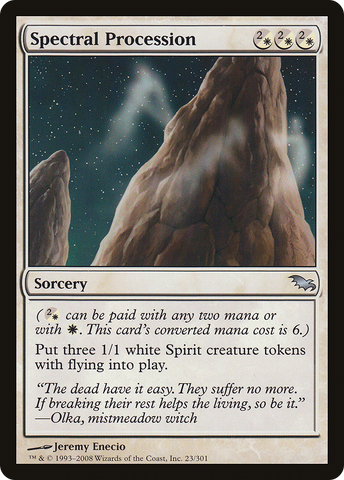 Spectral Procession (SHM-023)  Foil - Shadowmoor