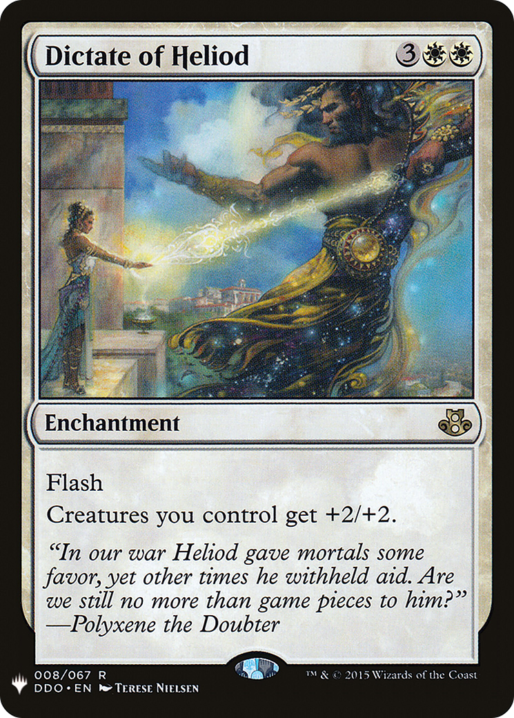 Dictate of Heliod (LIST-DDO-8)  - The List