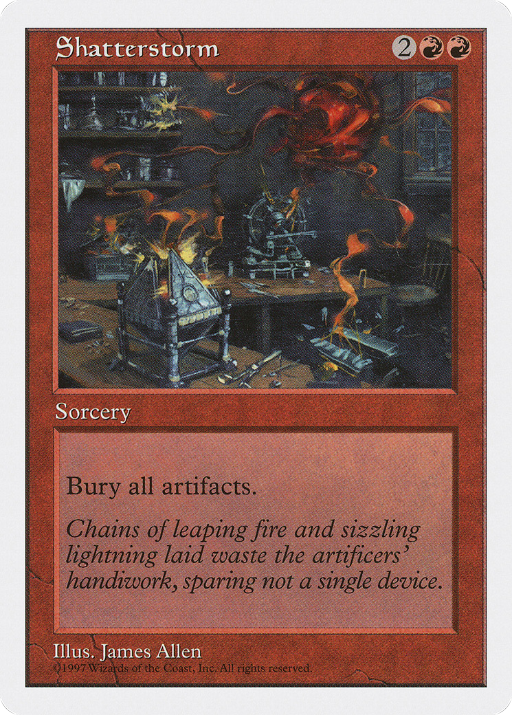 Shatterstorm (5ED-266)  - Fifth Edition