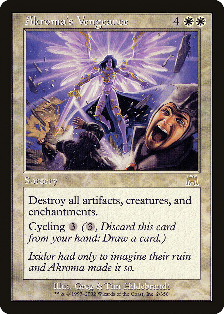 Akroma's Vengeance (ONS-002)  Foil - Onslaught