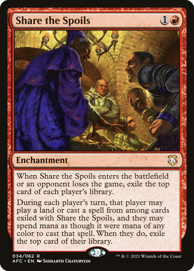 Share the Spoils (AFC-034) - Adventures in the Forgotten Realms Commander