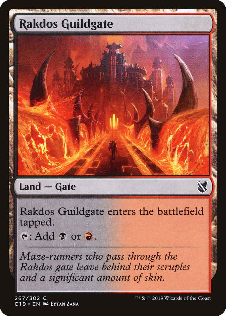 Rakdos Guildgate (C19-267)  - Commander 2019