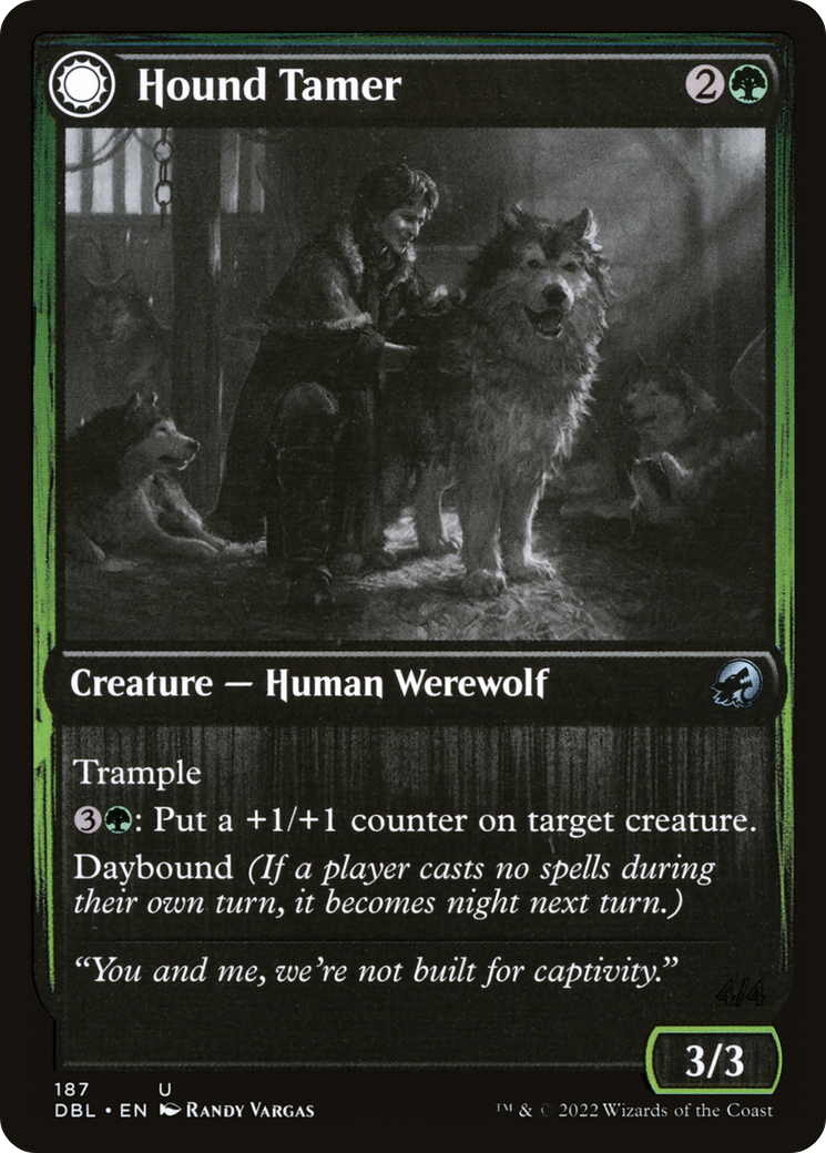Hound Tamer (DBL-187) - Innistrad: Double Feature: (Double Faced Transform) Foil