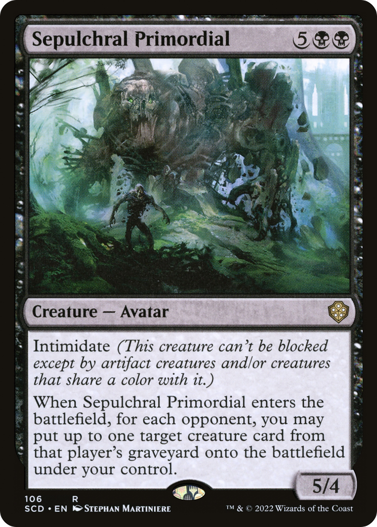 Sepulchral Primordial (SCD-106)  - Starter Commander Decks