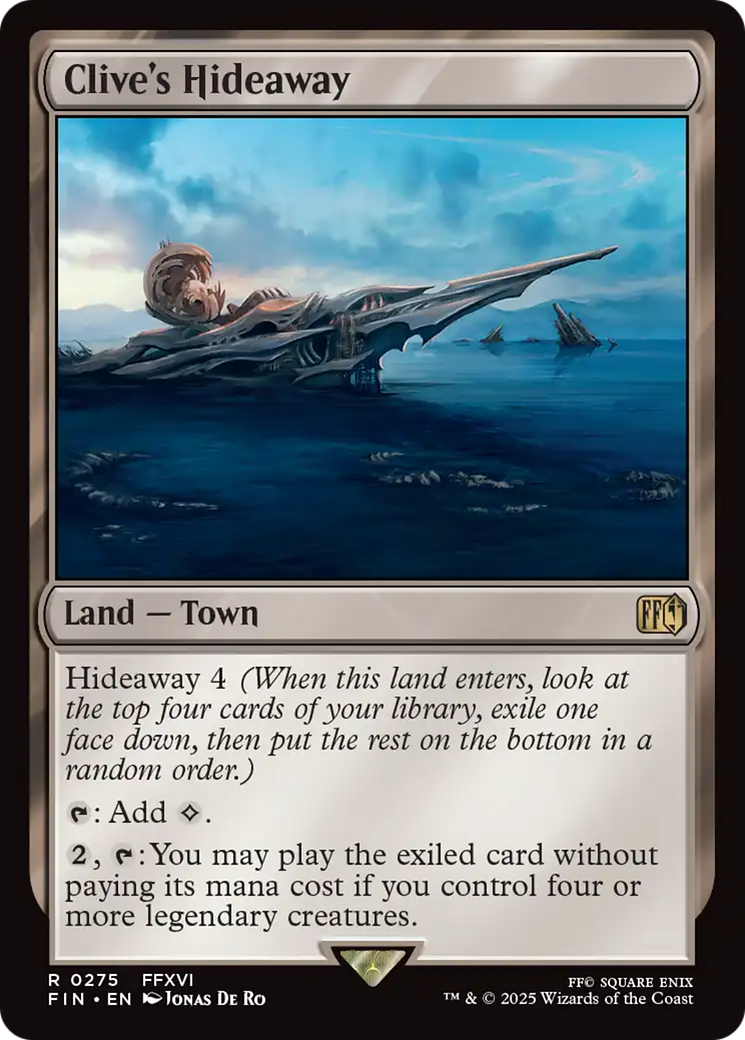 Clive's Hideaway (FIN-275)  Foil - FINAL FANTASY