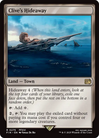 Clive's Hideaway (FIN-275)  Foil - FINAL FANTASY