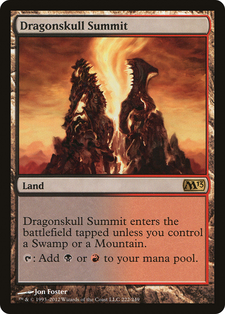 Dragonskull Summit (M13-222)  - Magic 2013