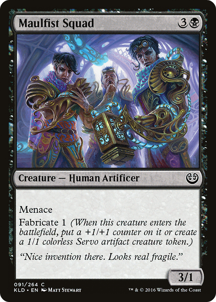 Maulfist Squad (KLD-091)  Foil - Kaladesh