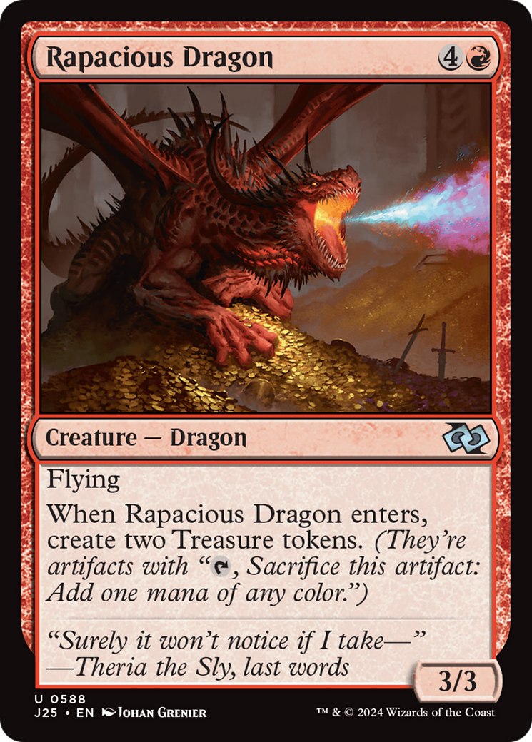 Rapacious Dragon (J25-588) - Foundations Jumpstart