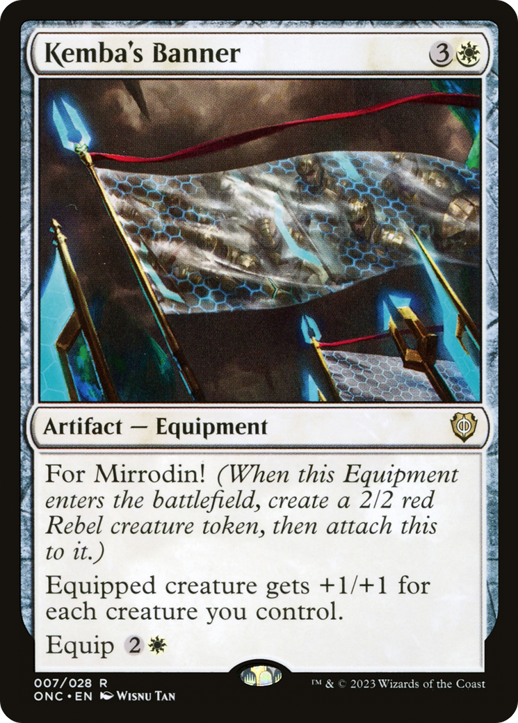 Kemba's Banner (ONC-007)  - Phyrexia: All Will Be One Commander
