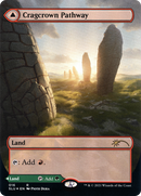 Cragcrown Pathway (Borderless) (SLU-016)  Foil - Secret Lair: Ultimate Edition: (Showcase)