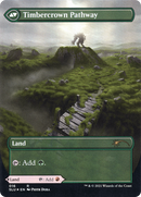 Cragcrown Pathway (Borderless) (SLU-016)  Foil - Secret Lair: Ultimate Edition: (Showcase)