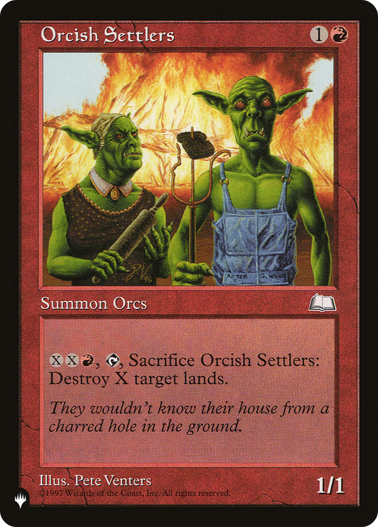 Orcish Settlers (LIST-WTH-112)  - The List