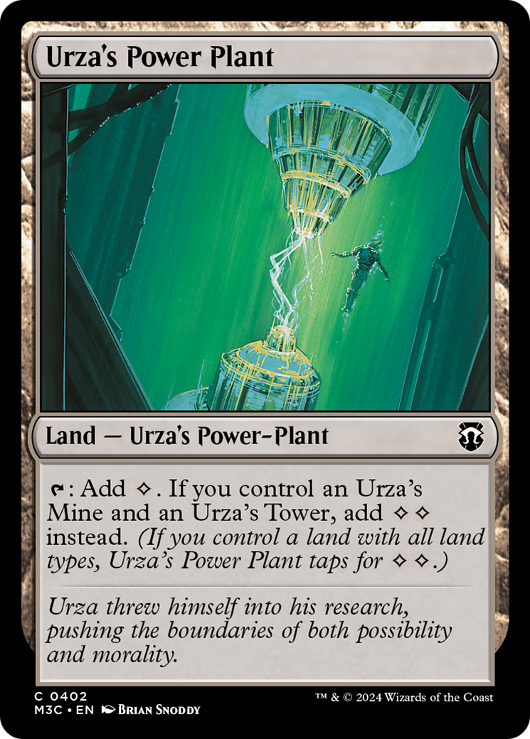 Urza's Power Plant (M3C-402)  - Modern Horizons 3 Commander