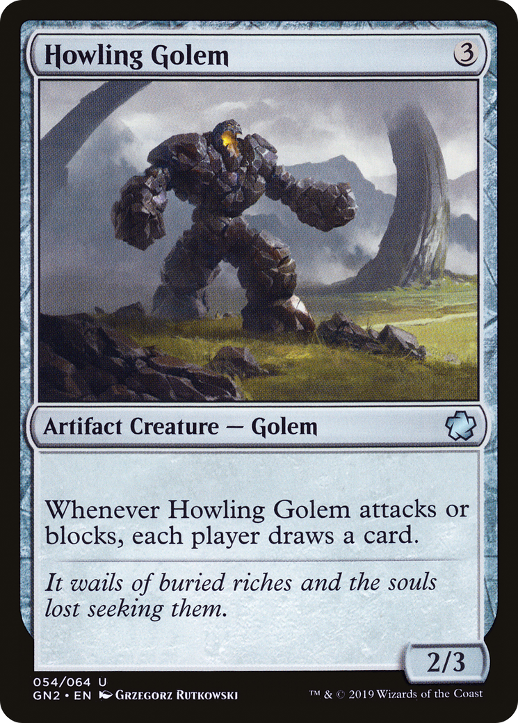 Howling Golem (GN2-054)  - Game Night 2019