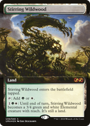 Stirring Wildwood (UMA:BT-U39)  Foil - Ultimate Box Topper: (Extended Art)