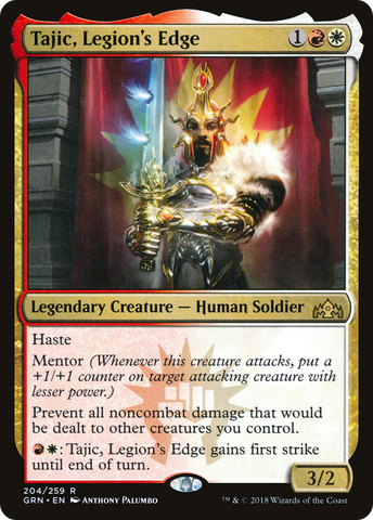 Tajic, Legion's Edge (GRN-204)  - Guilds of Ravnica
