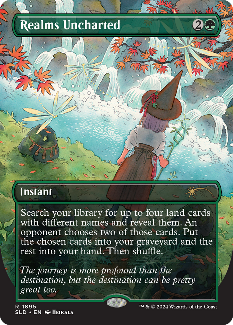 Realms Uncharted (SLD-1895) - Secret Lair Drop (Borderless) Foil