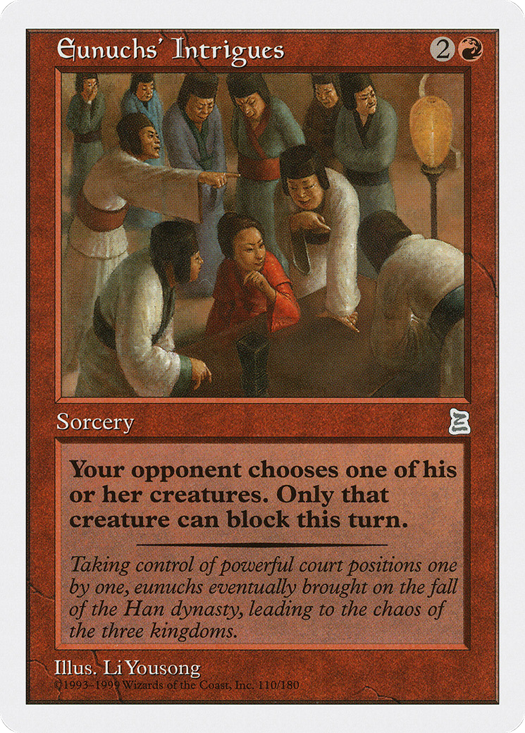 Eunuchs' Intrigues (PTK-110)  - Portal Three Kingdoms
