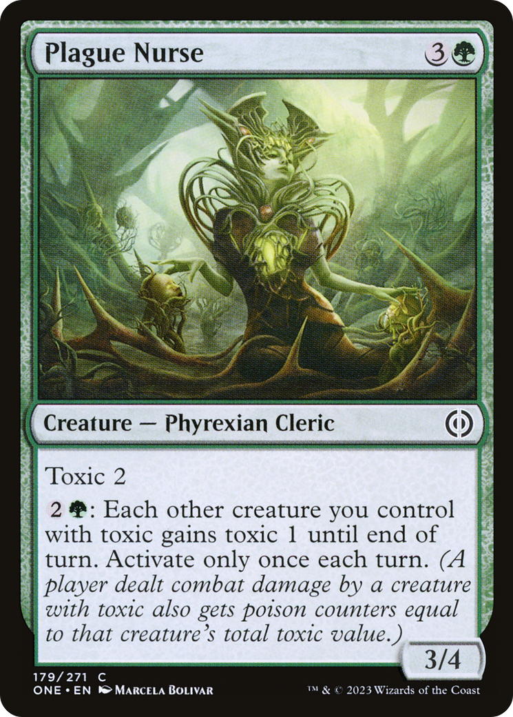Plague Nurse (ONE-179)  Foil - Phyrexia: All Will Be One