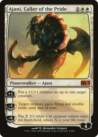 Ajani, Caller of the Pride (M13-001)  - Magic 2013