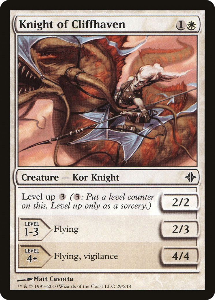 Knight of Cliffhaven (ROE-029)  Foil - Rise of the Eldrazi