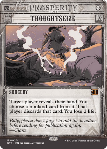 Thoughtseize (OTP-020)  - Breaking News: (Showcase) (Borderless)