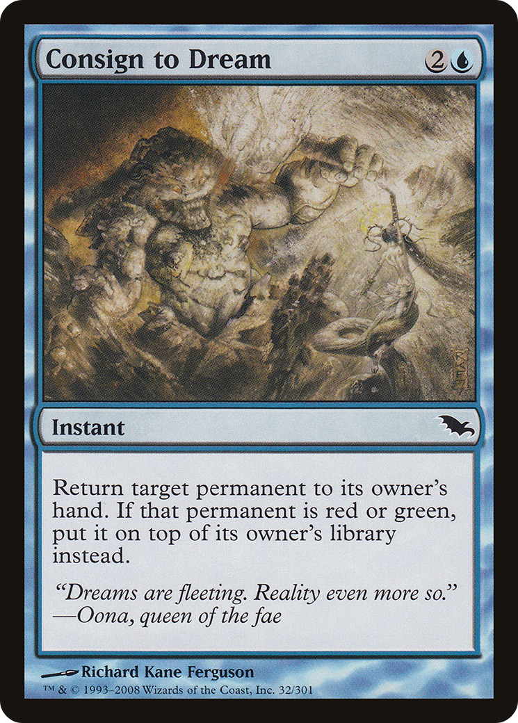 Consign to Dream (SHM-032)  Foil - Shadowmoor