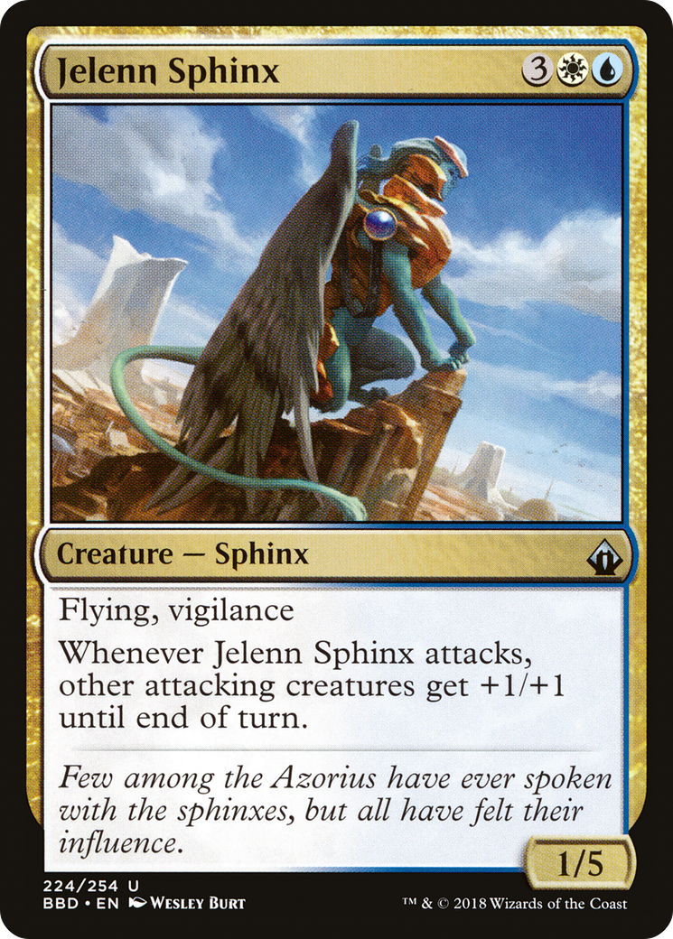 Jelenn Sphinx (BBD-224)  Foil - Battlebond