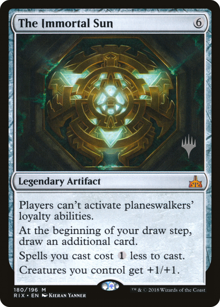 The Immortal Sun (PPM20-180) - Rivals of Ixalan Promos Foil