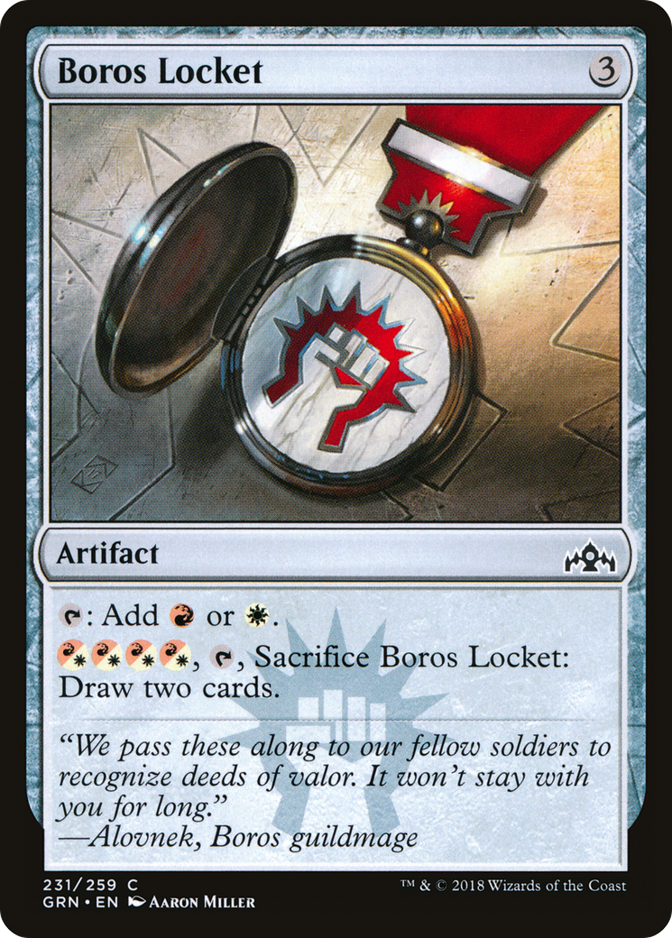 Boros Locket (GRN-231)  Foil - Guilds of Ravnica